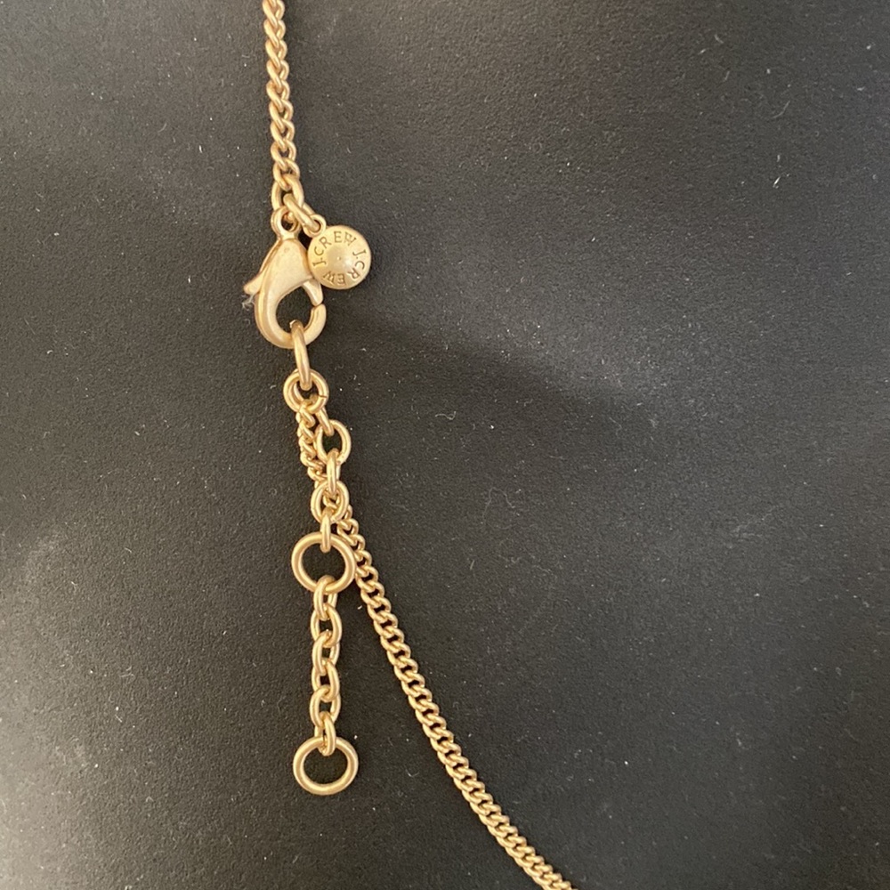 J. Crew Tortoise Shell Beaded Statement Necklace - image 2